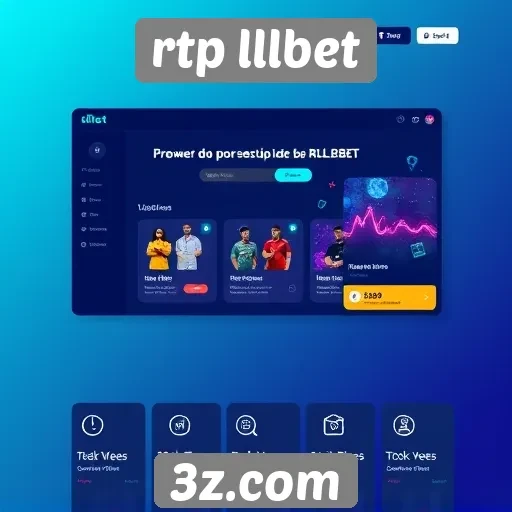 Usabilidade e layout da plataforma rtp lllbet